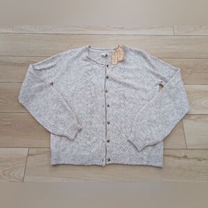 Women's Cream Sweater By Fat Face